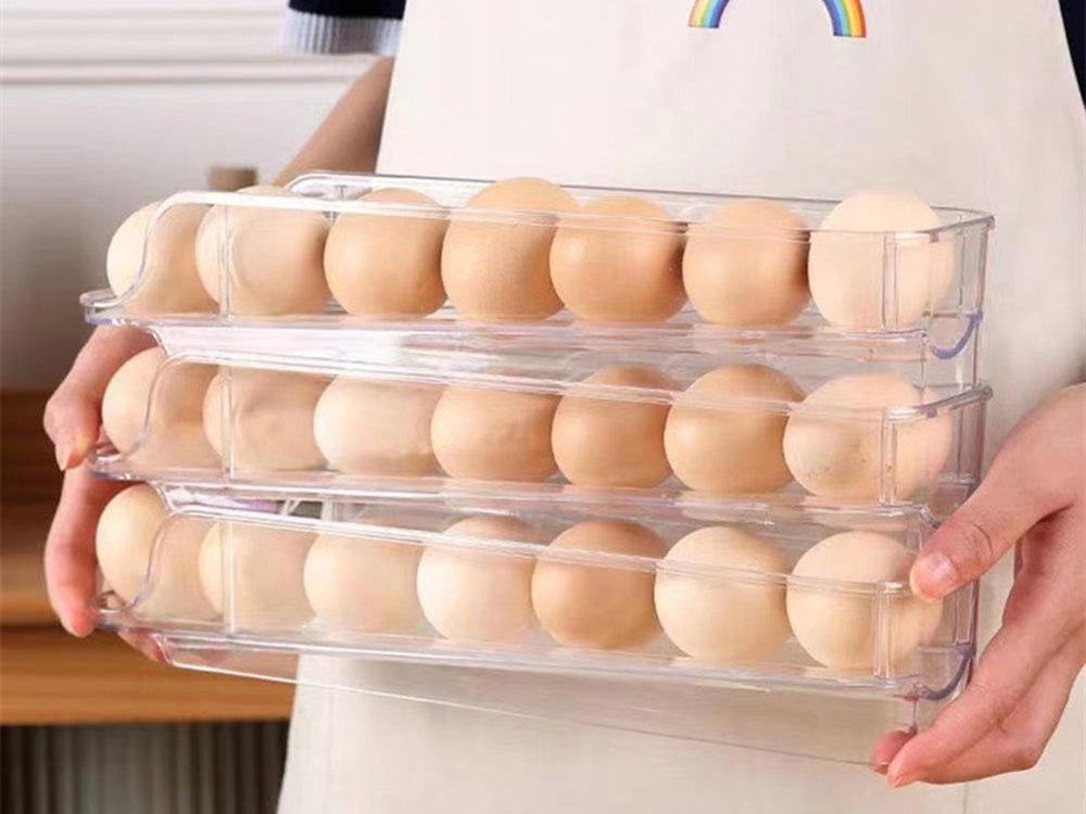 Eggs Storage Organizer 4 layers (2+2 FREE)